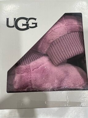 UGG Men’s Plush Casual Socks - Dusty Rose
